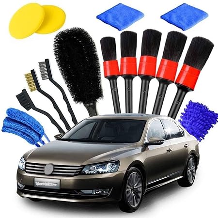 Car Wash Set 15 in 1 Car Detailing Brush Set
