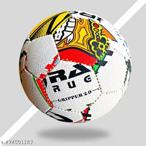 FOOTBALL HAND STITCHED SIZE-5 MULTICOLOUR