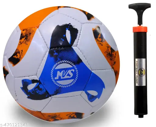 MVLS LATEST DESIGN TIRO HAND STICHED FOOTBALL WITH PUMP